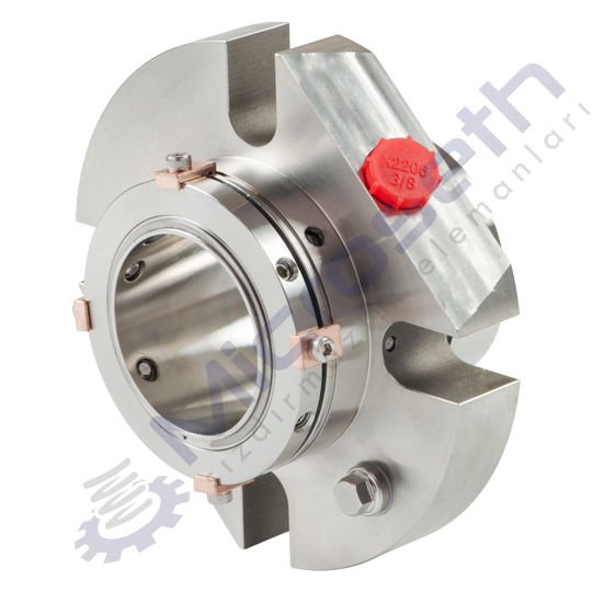MC90D-035 - SSİC/SSİC/KAR/SİC/FKM(VİTON) Q1Q1BQ2VGG - DAUBLE CARTEX MEKANİK SALMASTRA