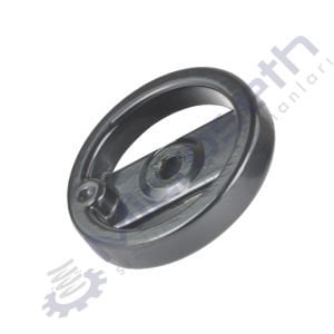 2454 - 100 - ALÜMİNYUM VOLANT ÇARK SİYAH