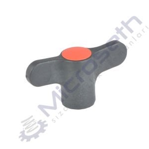 4000 - 060 x M10 x 017 - T KELEBEK BURÇLU TURUNCU KAPAKLI