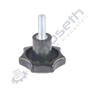7401 - 063 x M12 x 030 - DAMLA BAKALİT CİVATALI
