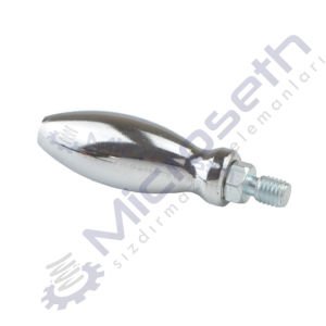 3510 - 070 x M10 x 022 - KROM KAPLI METAL DÖNER VOLANT KOLU