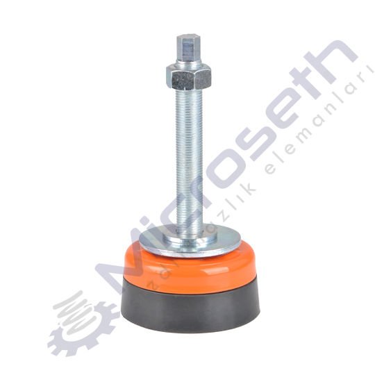8301 - 160 x M20 x 170 - MAKİNA TİTREŞİM AYAĞI TURUNCU