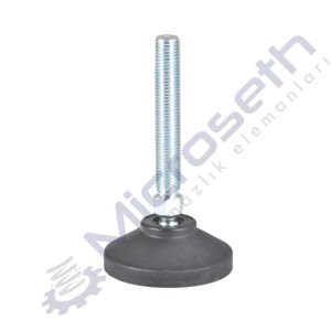 1209 - 080 x M12 x 050 - PLASTİK MAFSALLI AYAK