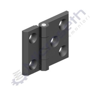 1900 - 050 x 063 - SİHAY BOYALI YAPRAK MENTEŞE ZAMAK METAL