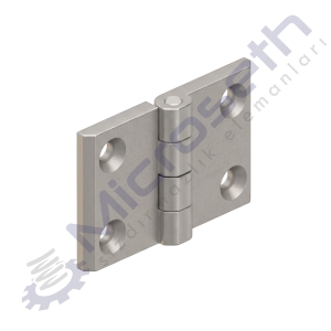 1910 - 050 x 063 - KROM KAPLI YAPRAK MENTEŞE  ZAMAK METAL