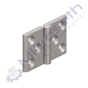1910 - 050 x 076 - KROM KAPLI YAPRAK MENTEŞE  ZAMAK METAL