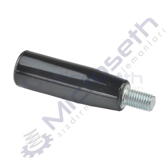 3401 - 028 x M12 x 020 - BAKALİT ARMUDİ CİVATALI VOLANT KOLU